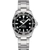 Certina, Mens, DS Action Diver 38mm Powermatic 80, Stainless Steel, Swiss Automatic, Watch, Black, Stainless Steel, (C0488071105100)