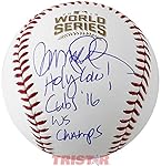 Ryne Sandberg Signed Autographed 2016 World Series Baseball Inscribed Holy Cow WS Champs TRISTAR COA