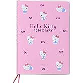 Sanrio B6 Diary (Horizontal Ruled Type) 2026 Hello Kitty Paper Beginning of October Planner Schedule Notebook Diary 623172
