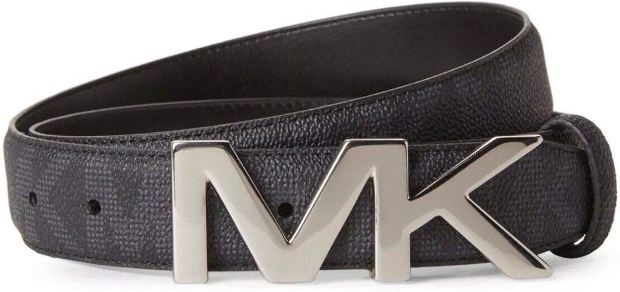 michael kors belt mens grey