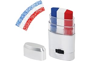 CALEQI Patriotic Red White Blue Stick Face Paint Independence Day Face Painting Crayons for Face and Body Paint Patriotic 4th of July Face Paint Sports Makeup Baseball Softball Players