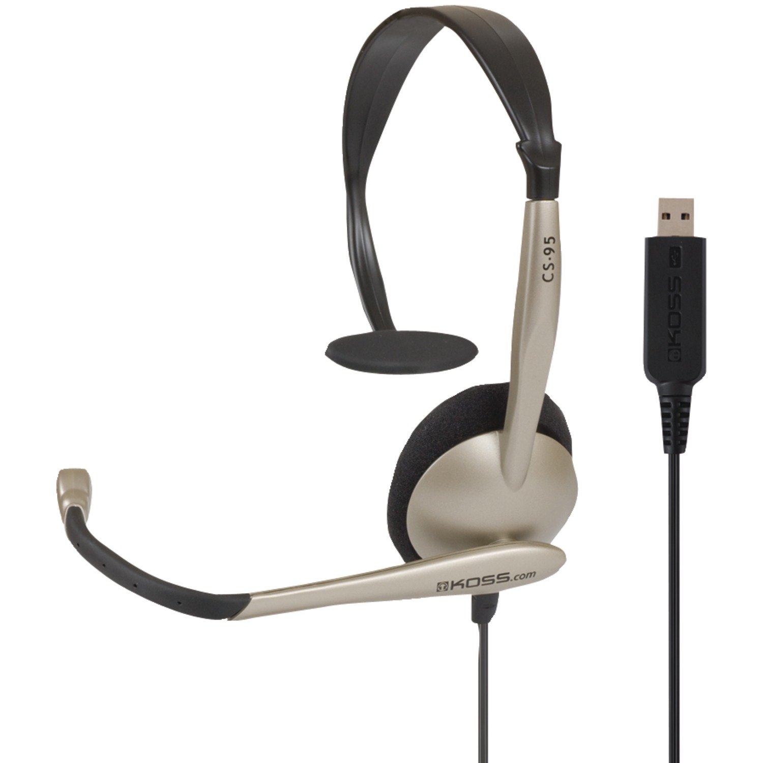 USB Headset with Microphone (CS95-USB 