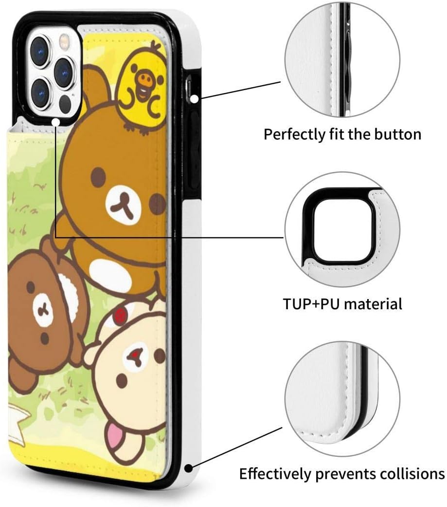 Amazon リラックマ Iphone 12 用ケース Iphone 12 Pro 用 ケース 手帳型 財布型 スマホケース 耐衝撃 全面保護 カード収納 ワイヤレス充電対応 スタンド機能 カバー アイフォン 12 ケース 家電 カメラ オンライン通販