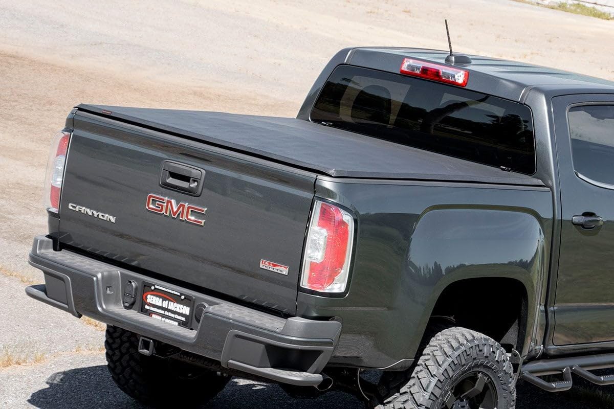 Soft Tri-Fold Tonneau Cover For 2004-2013 Chevy Colorado & GMC Canyon 5ft Bed
