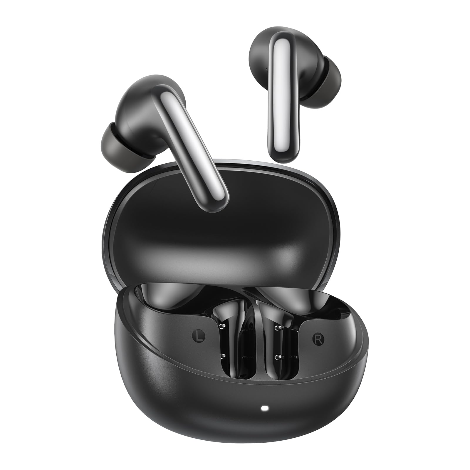 QCY MeloBuds N60 ワイヤレスイヤホン 56dB ノイズキャンセリング デュアルド ドライバー LDAC対応イヤフォン Bluetooth6