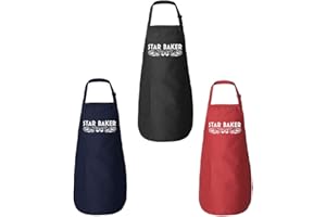 FUNNY THREADS OUTLET Star Baker GBBO Amateur Baker American British Baking Show Pastry Chef Gift Kitchen Apron