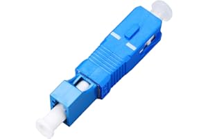 KELUSHI FTTH Optical Equipment Tool LC Female to SC Male Hybrid Flange Singlemode 9/125 SM Optical Fiber Adapter Connector for Digital Communication