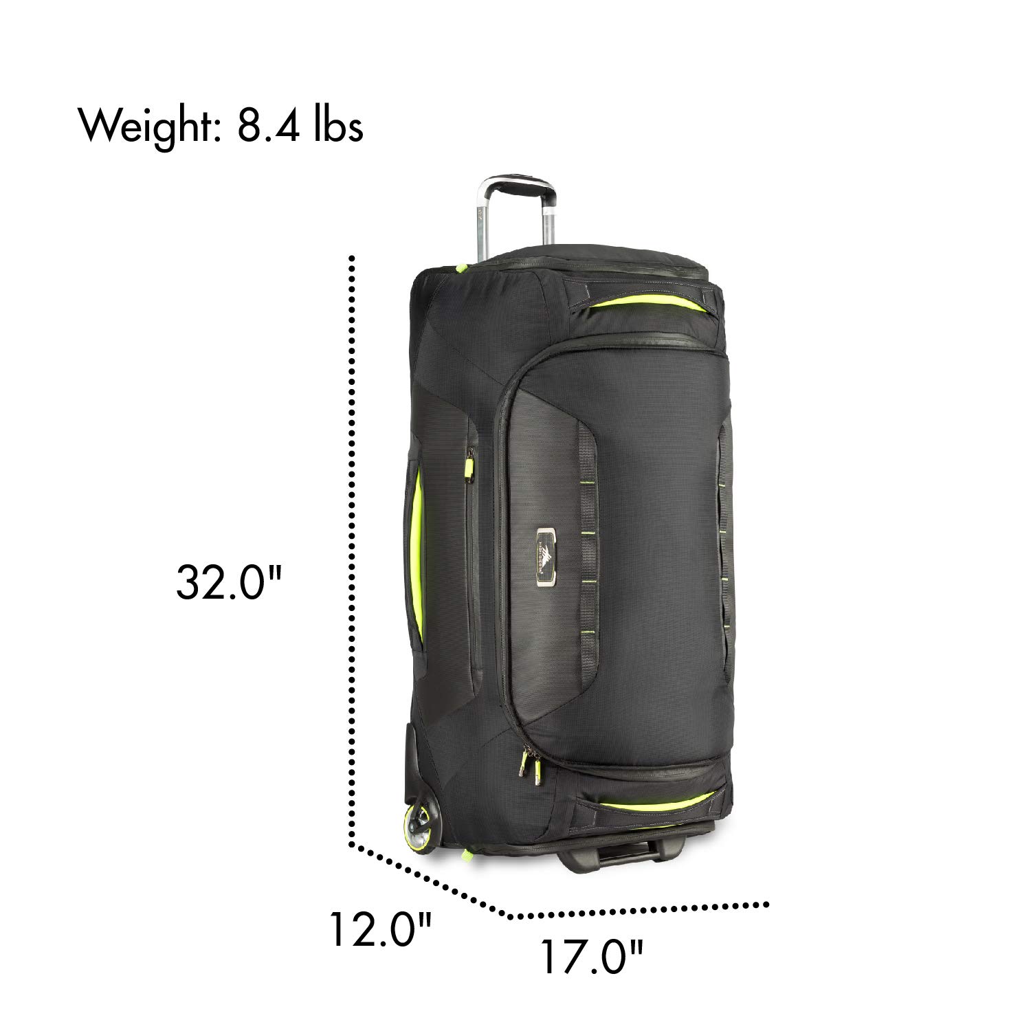 Wheeled Upright Duffel Bag 