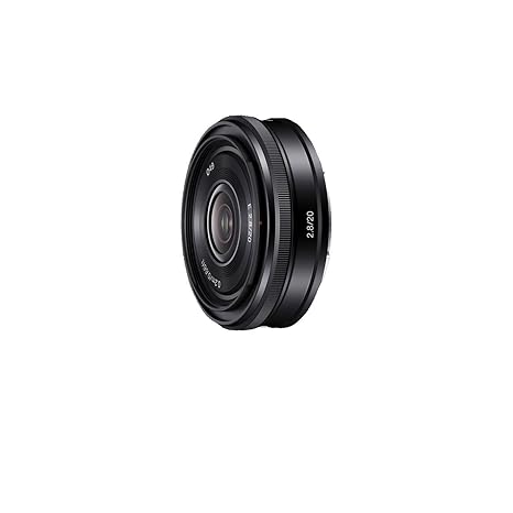 Sony SEL-20F28 Weitwinkel-Objektiv (Festbrennweite, 20 mm, F2.8, APS-C, geeignet für A6000, A5100, A5000 und Nex Serien, E-Mo