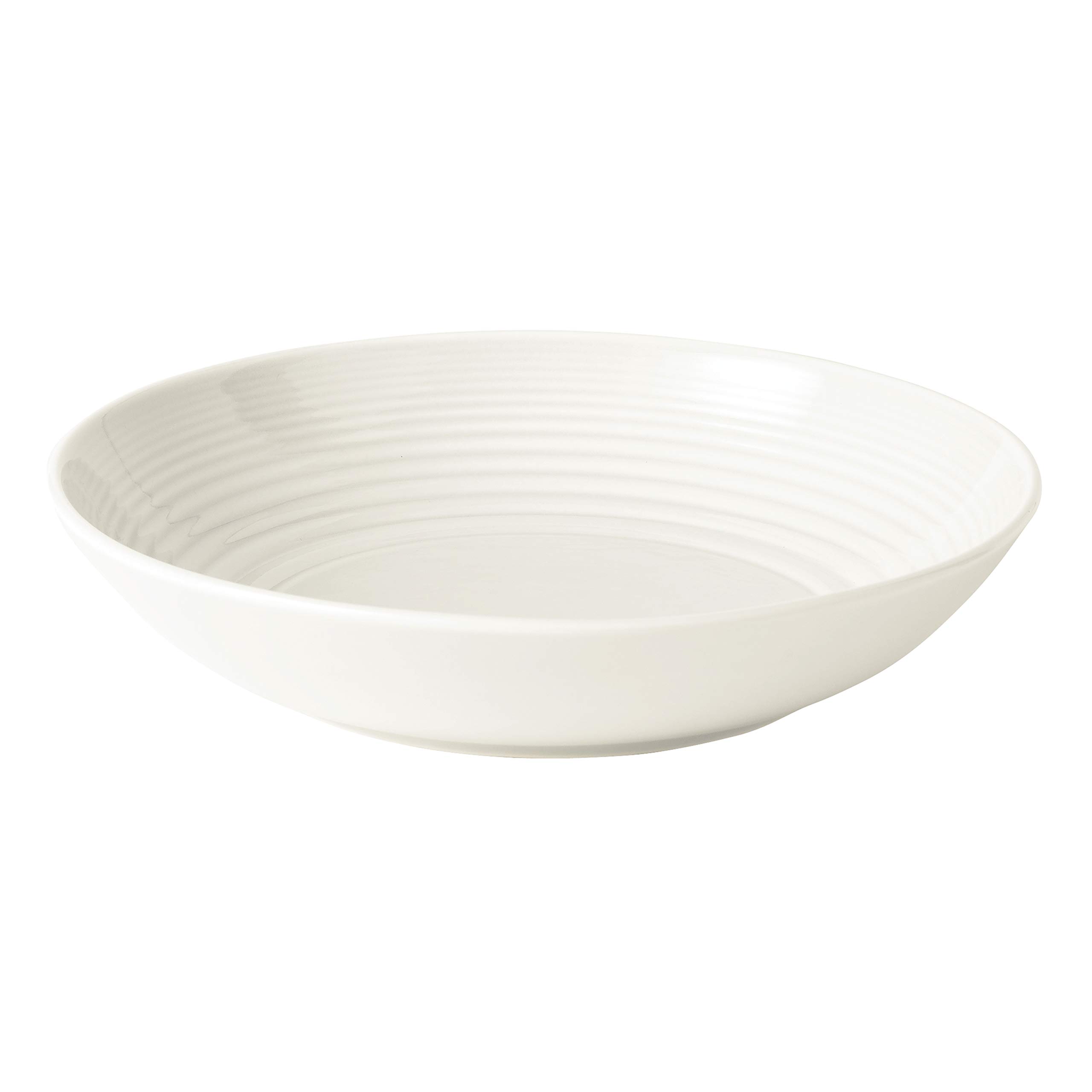 Royal Doulton Gordon Ramsay Maze GRMZWH06785, Pasta Bowl 24cm, White, Stoneware
