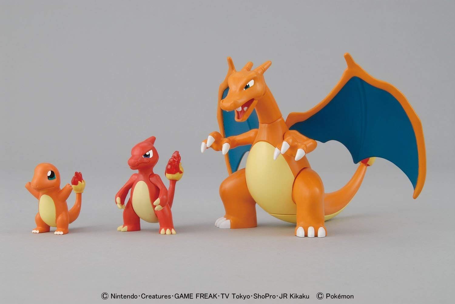 Amazon Co Jp ポケモンプラモコレクション 29 リザードン進化セット 色分け済みプラモデル ホビー 通販