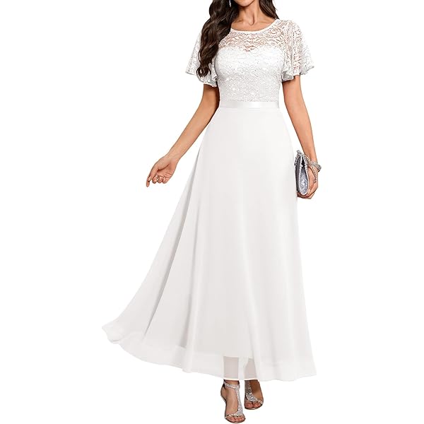 Amazon.com: HGps8w Mother of The Bride Dresses for Women Elegant Lace Chiffon Flowy Dress Formal Evening Party Gown for Wedding : Sports & Outdoors Amazon.com: HGps8w Mother of The Bride Dresses for Women Elegant Lace Chiffon Flowy Dress Formal Evening Party Gown for Wedding : Sports & Outdoors