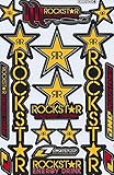 Rockstar Energy Drink Metal Mulisha Yamaha Kawasaki Motorcross Race Racing F1 Logo Sponsor Sticker Decal Skateboard Car Bike Bicycle Kid Wall Helmet Decoration