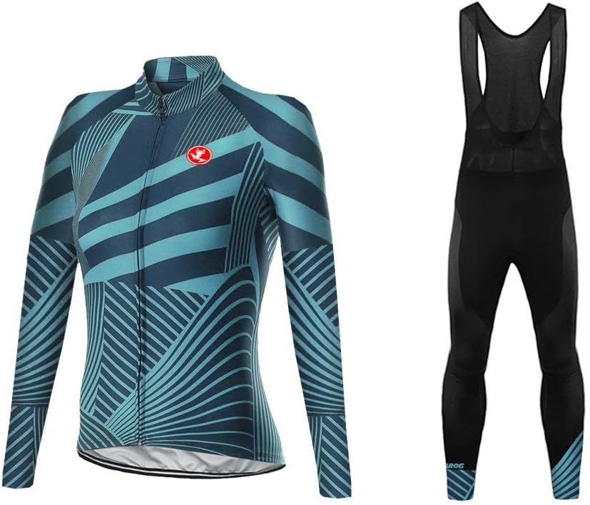 Womens Cycling Top Autumn Winter Cycling Clothing Waterproof Jacket & Jersey Outdoor Sportwear