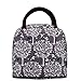 Chrysansmile Insulated Lunch Box for Women Small Lunch Bag Travel Cooler Bag Reusable Cute Lunch Tote for Work Picnic