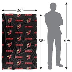 Otterbein University Blanket, 36"x58" Logo