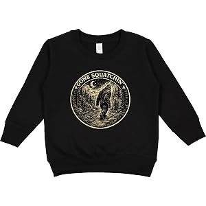 inktastic Bigfoot Gone Squatchin' Outdoors Toddler Sweatshirt