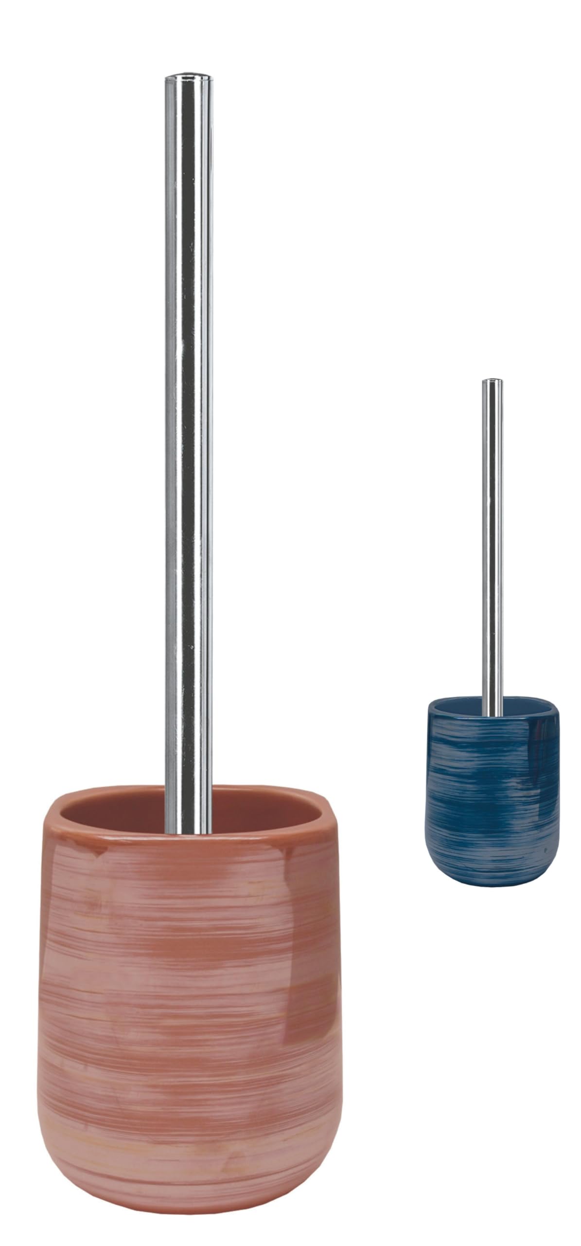 KW Luxury Ceramic/Porcelain/Stoneware Toilet Brush and Holder (Red) — image 1