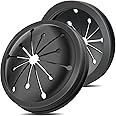 2 Pcs Garbage Disposal Splash Guard, 3 1/8" Sink Rubber Guard for Garbage Disposal, Replacement Garbage Disposal Rubber Drain Insert Parts for Whirlaway, Waste King, and GE Models
