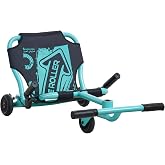 VEVOR Ride on Scooter 150 lbs Swing Side-to-Side for Amazing Riding Green | for Ages 4+, Powered by Zig-Zag Motion, Ride on Toy with 3 Adjustable Length, Hand Brake, for Hard Surface Indoor &amp; Outdoor