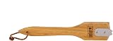 Weber 6463 Brush Steel Brown 12-Inch Hardwood Handle Grate Cleaner view 3