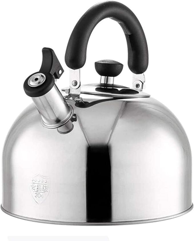 Whistling teapot, modern whistling teapot, stainless steel Buy Online