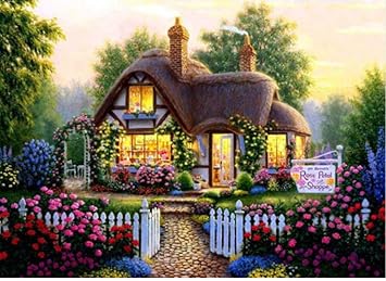 Wacydsd Peinture Par Numero Adulte Cadeau De Decoration De Cottage