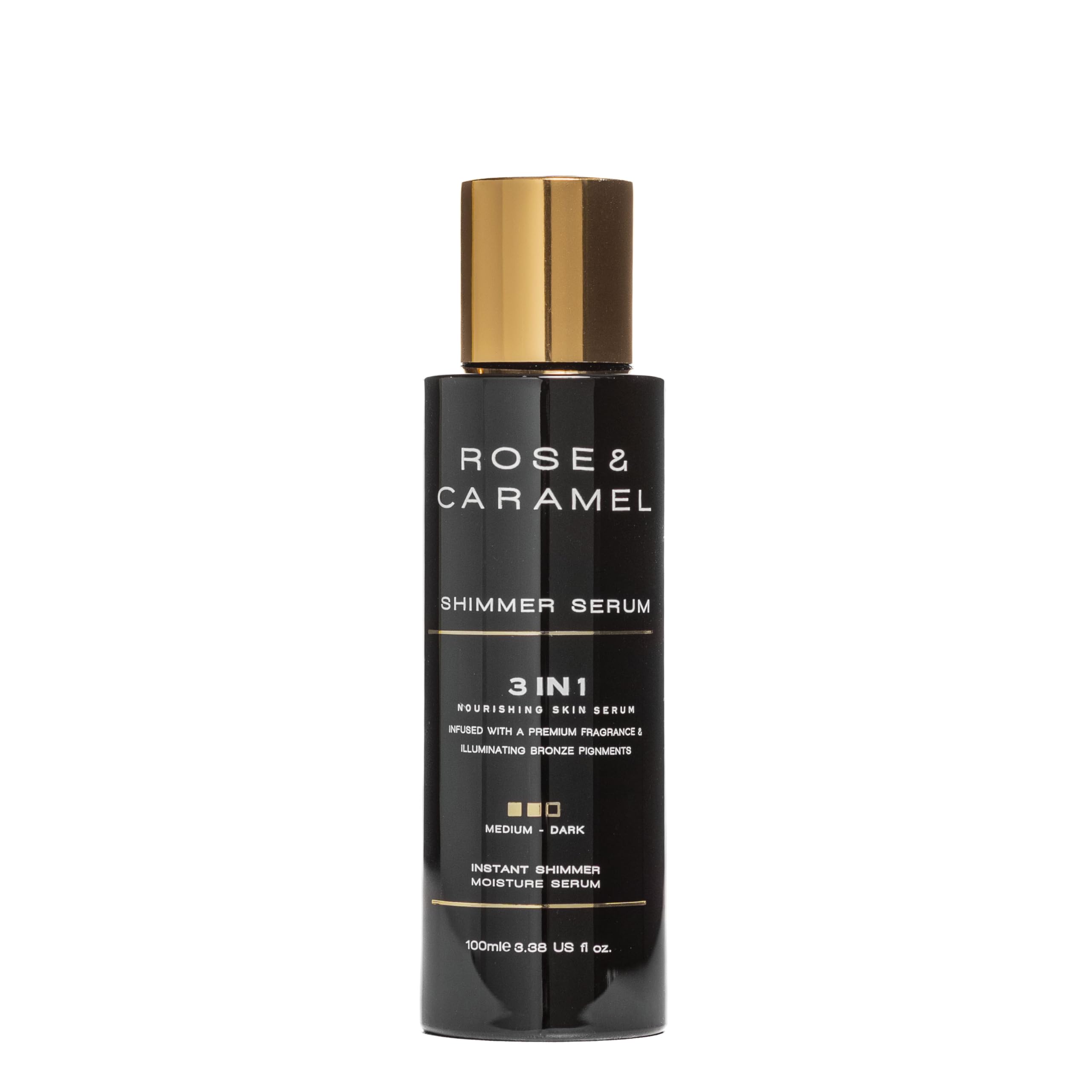 Rose & Caramel Shimmer Serum, Highly Pigmented, Non Greasy, Fast Drying & Hydrating