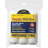Purdy WhiteDove Roller Covers, 9 in. x 1/2 in., 3 count