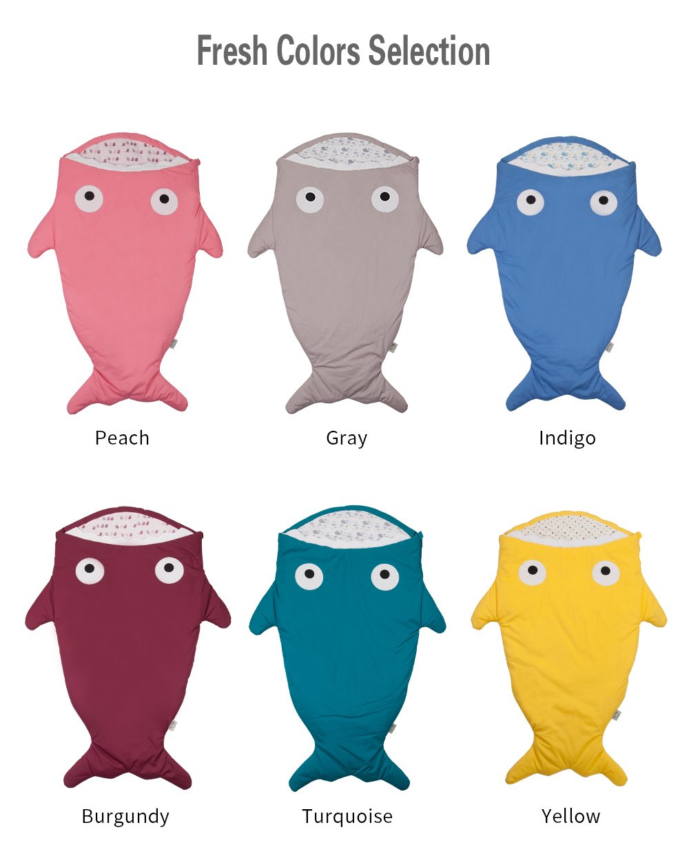 Bright Love Sac De Couchage De Bebe Dhiver Dessin Anime De Requin 6 48 Mois 115cm Ideal Pour Les Bambins Winered Matelas Et Linge De Lit Couvertures Et Couvertures D Emmaillotage Dwteam In