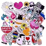 Stickers for Water Bottle 95 Pack Cute Computer Laptop Trendy Sticker for Hydroflasks Teens Girls Waterproof,Vinyl Aesthetic Decal Sticker MacBook Notebook Luggage Bicycle