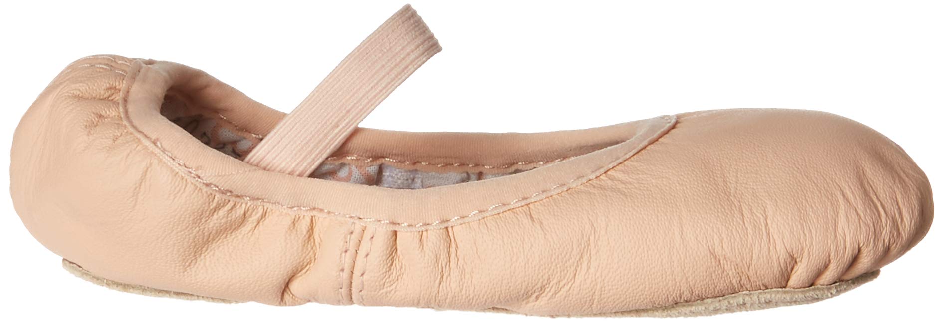 Bloch Bloch Belle Child Ballet Shoes, Toddler Girls Dance Shoes, High Durability, Soft Leather Upper, Flexible Suede Outsole, Pre-Sewn Elastic, Heart Printed Sock-Liner, Ballet Shoe