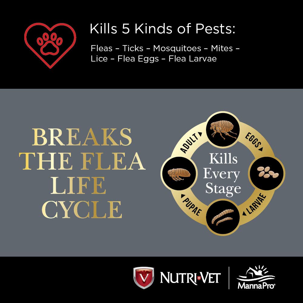 Reviews NutriVet Defense Plus Flea & Tick Control for Large Dogs