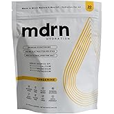 MDRN Hydration Electrolyte Mix | 1600mg+ Electrolytes w/Pink Himalayan Salt | No Sugar Added (20ct, Tangerine)