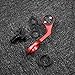 corki Garmin Out-Front Bike Mount, Aluminum Out Front Computer Como Mount for Garmin Bryton Gopro, Compatible with 31.8mm 25.4mm Handlebar (Red)thumb 1