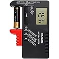 Digital Battery Volt Tester, Battery Tester, Digital Indicates Power Level Quickly Test Easy to Read Volt for Battery (1 Pack