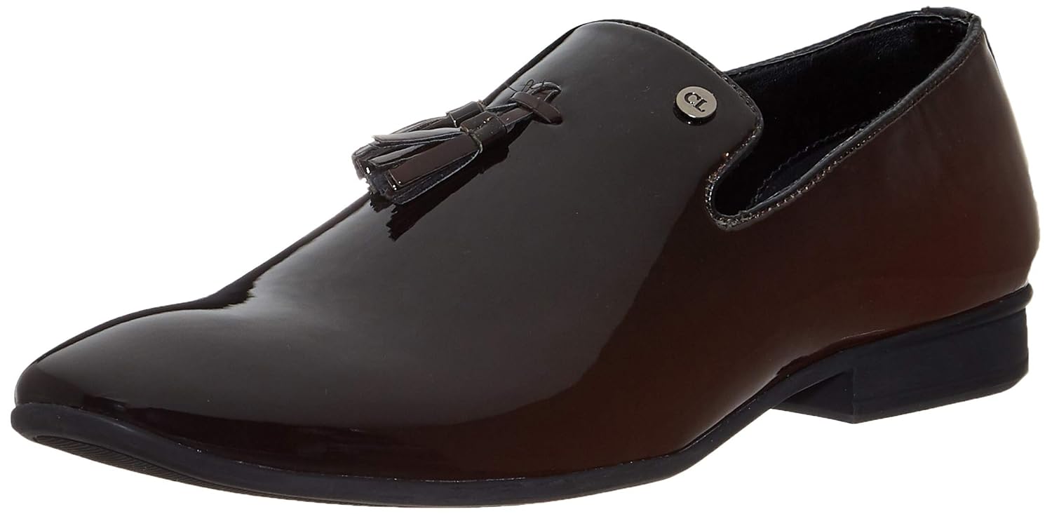 Buy Carlton London Men Bordo Formal Shoes8 UK (42 EU