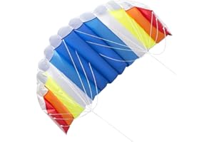 MERIGLARE Parachute Stunt Kite Training Parafoil Power Kite Kitesurfing for Sports Outdoor