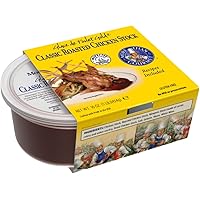 More Than Gourmet Glace De Poulet Gold, Roasted Chicken Stock, 16-Ounce