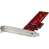 StarTech.com M.2 Adapter &ndash; x4 PCIe 3.0 NVMe &ndash; Low Profile and Full Profile &ndash; SSD PCIE M.2 Adapter &ndash; M2 SSD &ndash; PCI Express SSD