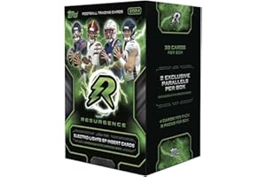 2024 Topps Resurgence Football Trading Card Value Box - Look for Exclusives