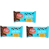 Enjoy Life Semi Sweet Chocolate Mini Chips, 10 oz-SET OF 3