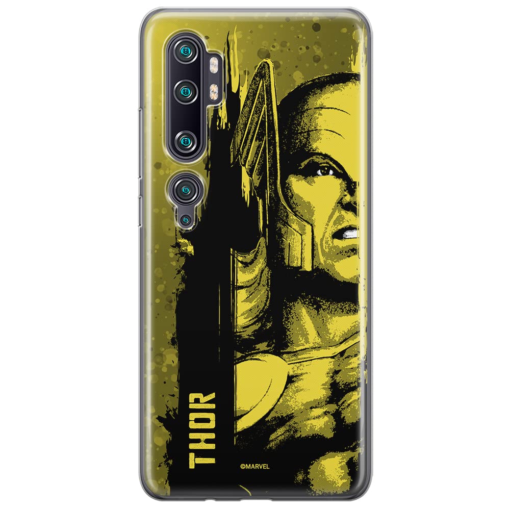 ERT GROUP mobile phone case for Xiaomi MI NOTE 10 / MI NOTE 10 PRO original and officially Licensed Marvel pattern Thor 001 optimally adapted to the shape of the mobile phone, case made of TPU