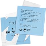 MYLEE 200pcs Gel Polish Prep & Wipes 2-in-1 Nail Cleanse Sticky Removal view 5