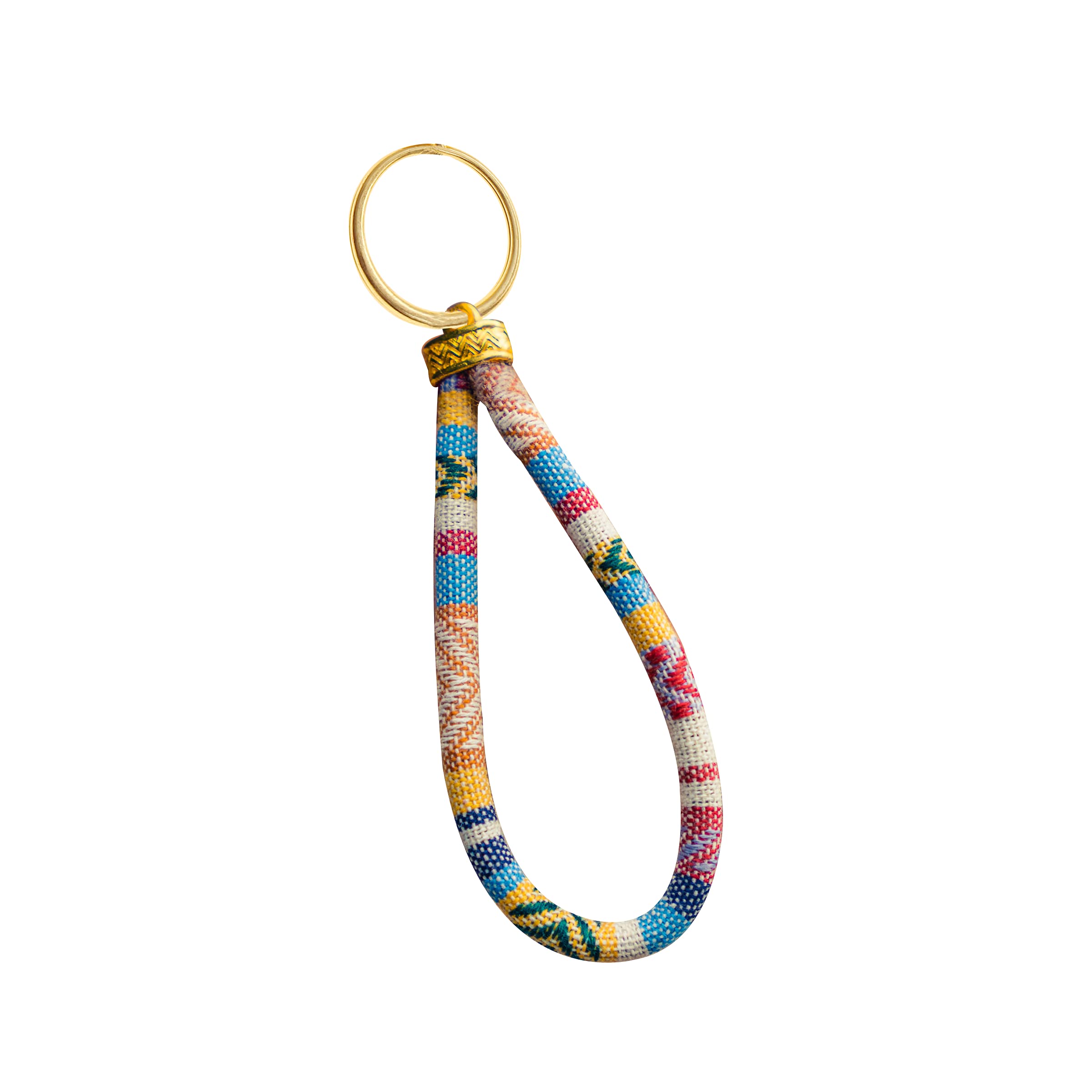 Made by Nami Boho Keychain with Gold Keyring for
