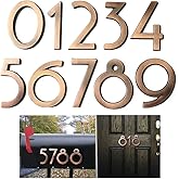 Diggoo 20 Pack Mailbox Numbers 0-9, 2.76 Inch High, Door Address Numbers Stickers for Apartment, House, Room, Office, Cars, T