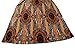 Aphratti Women's Bohemian Sleeveless Maxi Long Dress with Elastic Waistband X-Large Orange Print