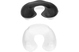 OFFIGAM Salon Neck Tray Hair Perm Container Soft Sponge, White Perm Tray for Professional Hairdressing, Comfortable Neck Supp