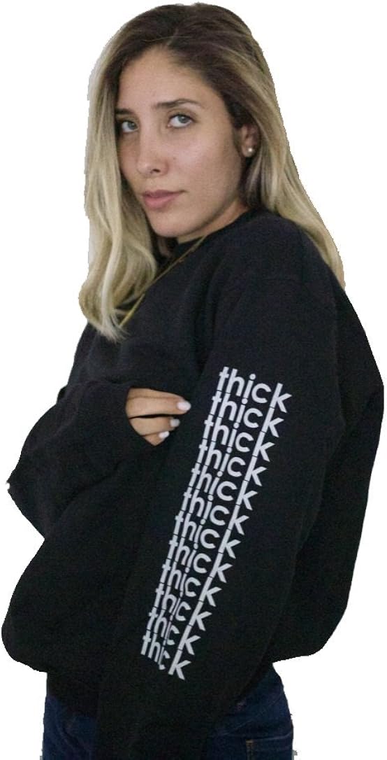 thick black sweatshirt