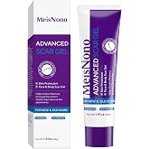 MeisNono Advanced Silicone Scar Gel Scar Cream for Face &amp; Body 1.41oz/40g | Silicone Formula Smooth for New &amp; Older Scars Easy Application Acne &amp; Burn Scars Scar Cream C-Section Stretch Marks Keloids